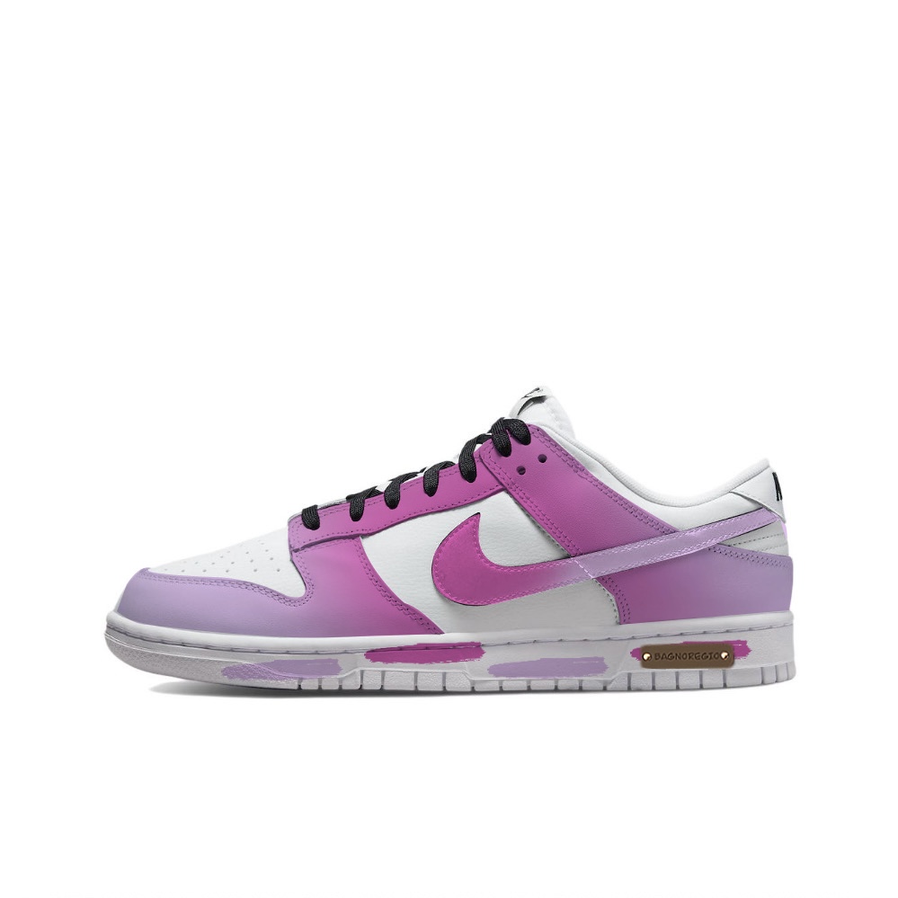 

Кроссовки Nike Dunk Skateboarding Shoes Men Low-top Pink, розовый