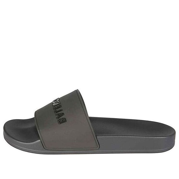

Тапочки pool slides 'black' Balenciaga, черный