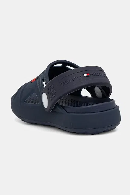 Сланцы детские Tommy Hilfiger, синий — фото 3