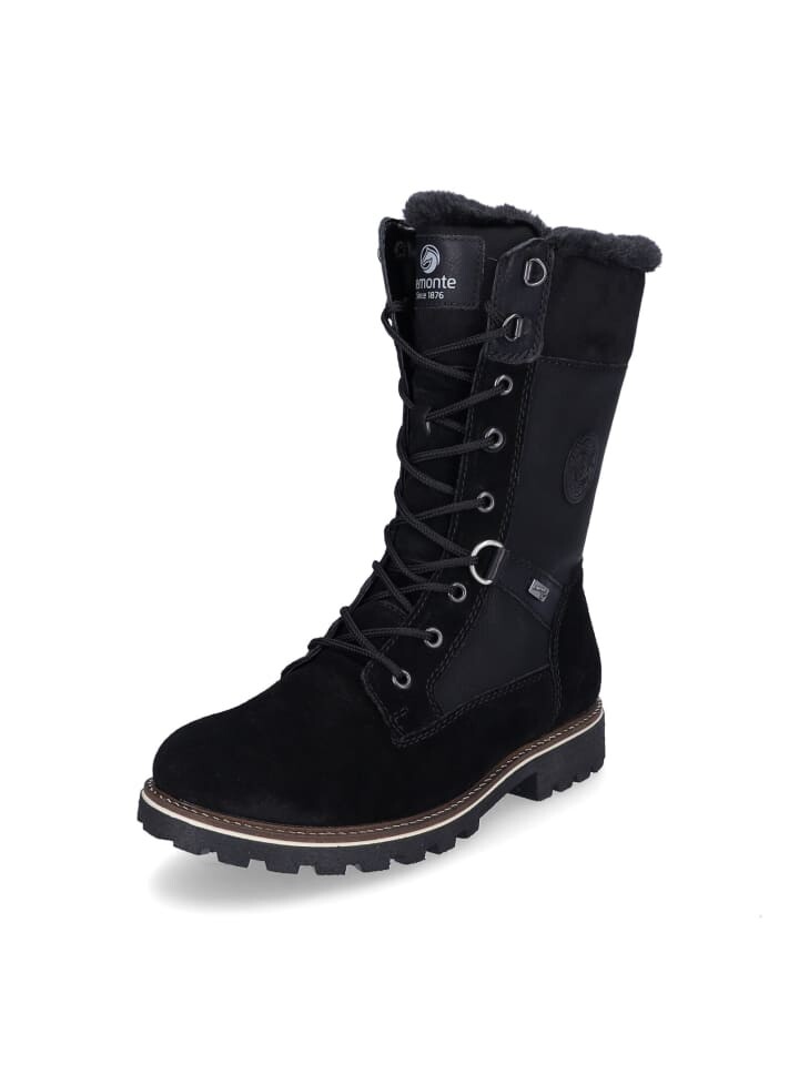Ботильоны remonte Halbschaftstiefel, черный