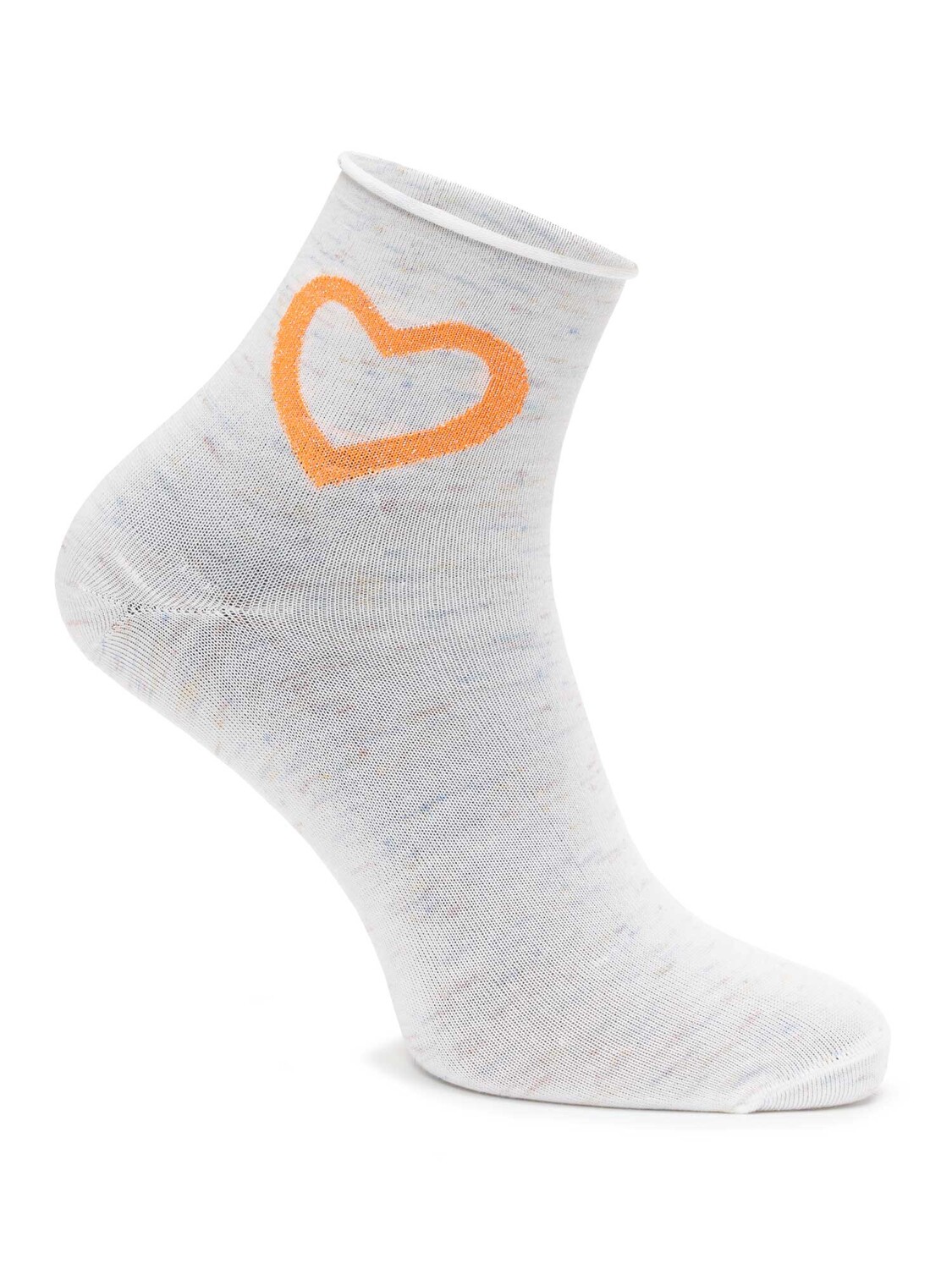 

Носки Brille Ankle Heart x1, белый