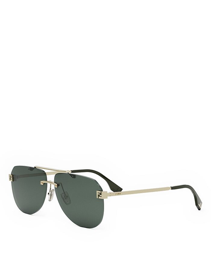 

Fendi Солнцезащитные очки Fendi Sky Pilot, 61 мм, золотой