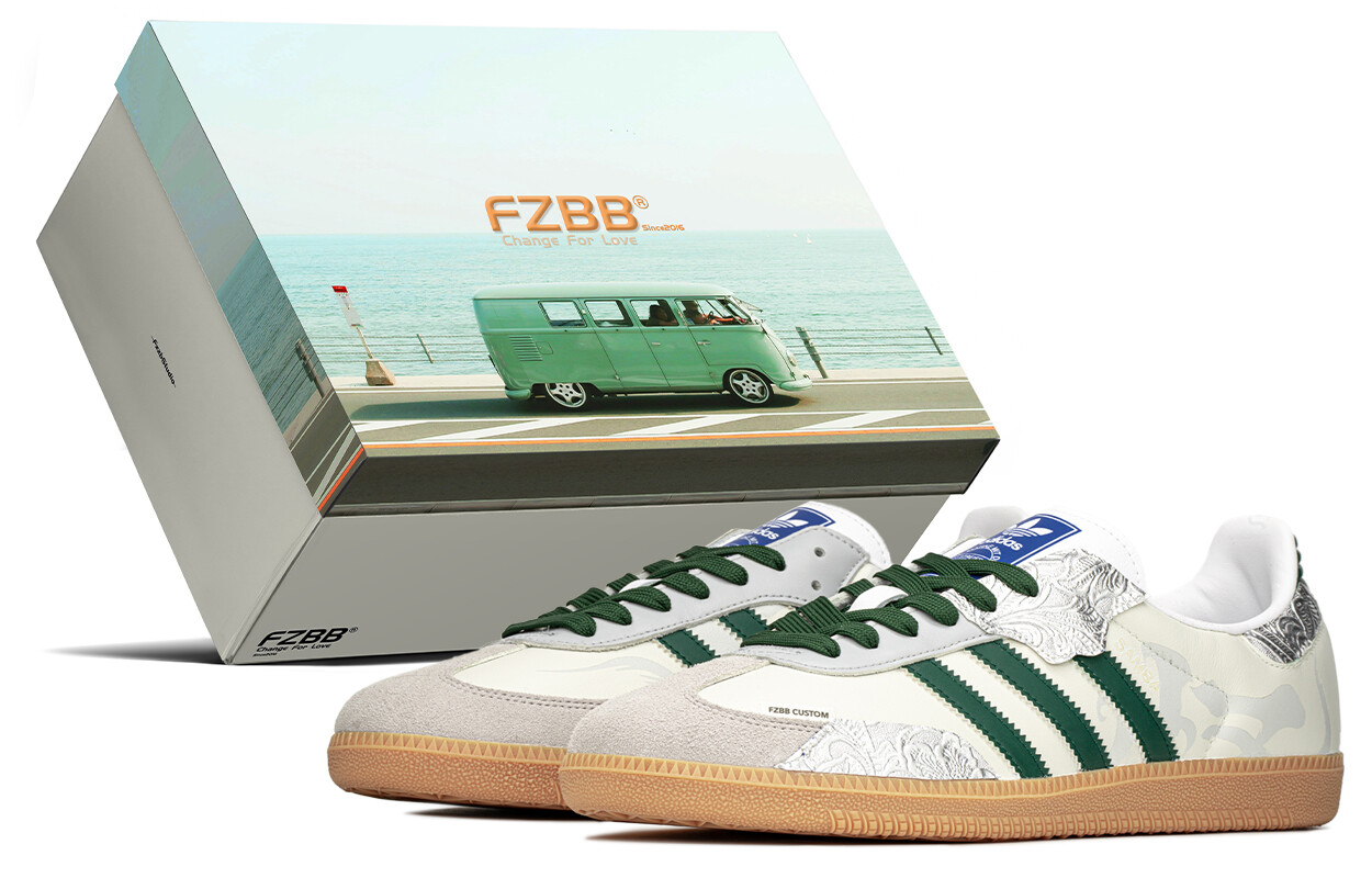 

Кроссовки adidas originals SAMBA OG Skateboarding Shoes Unisex Low-top Dusty Green, зеленый