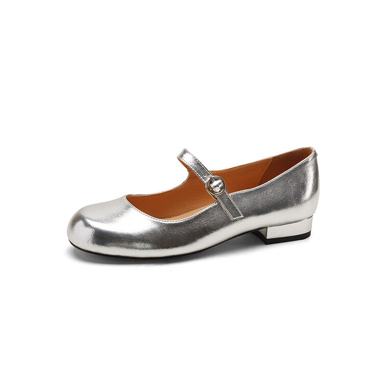 

Туфли BalletCat Mary Jane Shoes Women's, серебряный