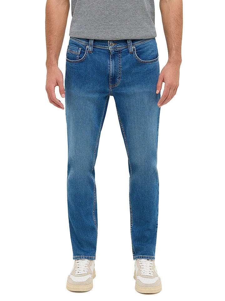 

Джинсы - стандартный крой - синего цвета Mustang