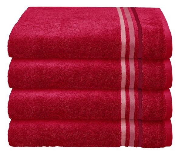 

Полотенце для рук Schiess шт Skyline Color 4-teilig, 50x1x100 см цвет feuerrot