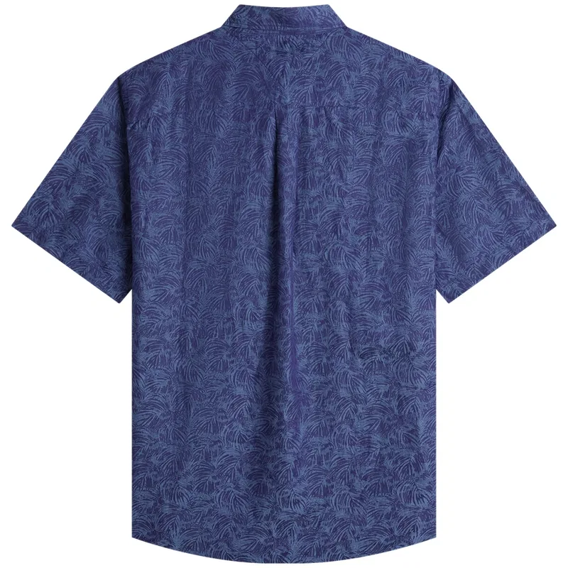 Рубашка мужская Navy Blue 0GY, отложной воротник, умеренная посадка Tommy Hilfiger — фото 3