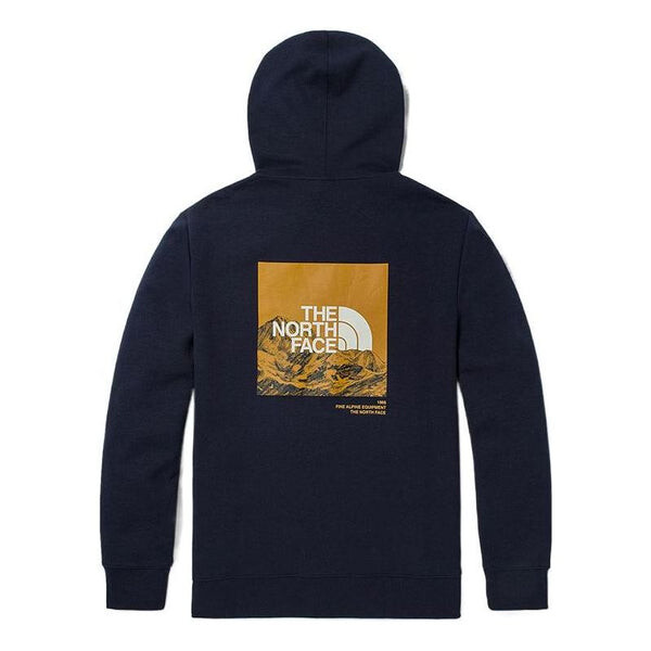 

Толстовка ss22 logo hoodie 'navy' The North Face, синий