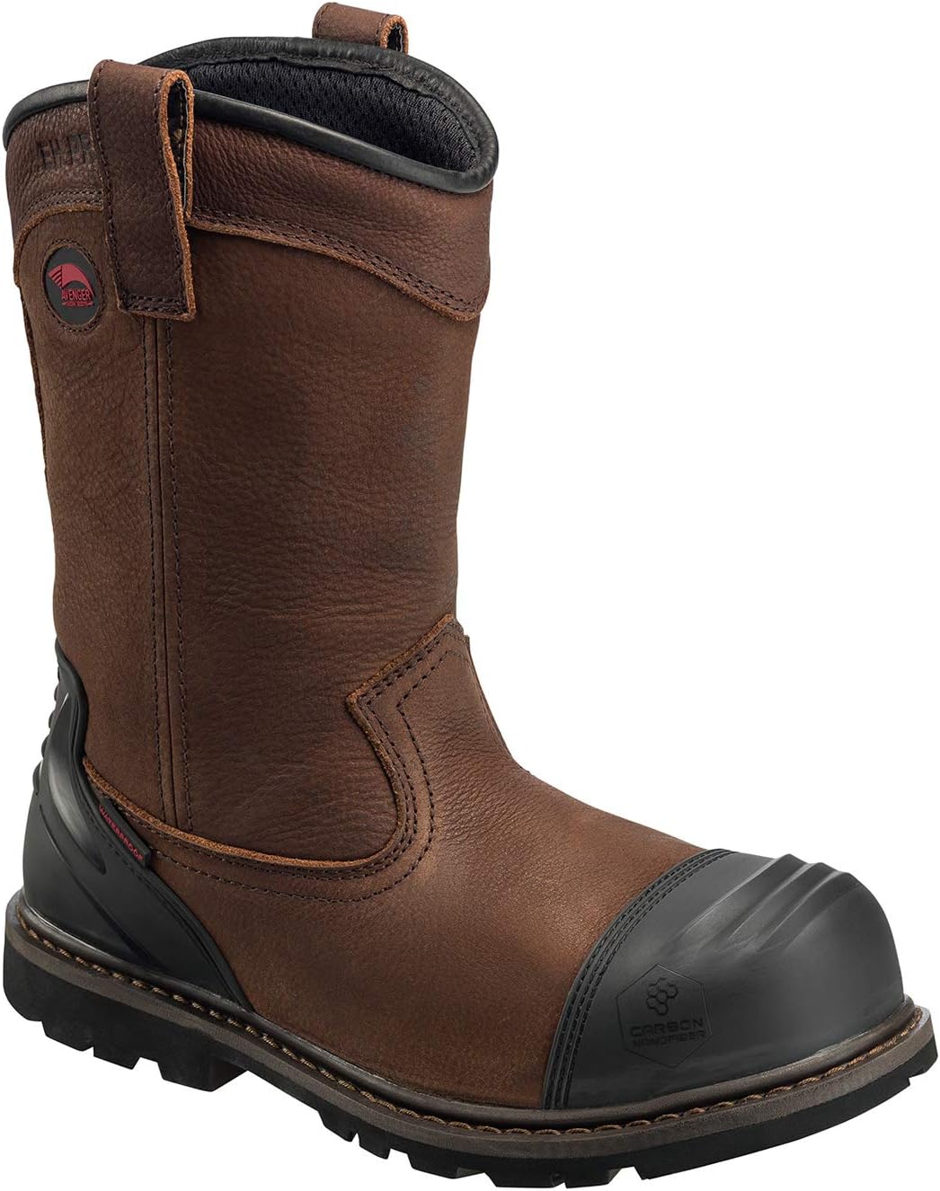 

Мужские водонепроницаемые сапоги FSI FOOTWEAR SPECIALTIES INTERNATIONAL A7876 Hammer с носком из углеродного нановолокна, коричневый