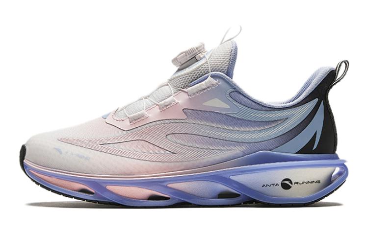 

Кроссовки для бега Fiery PRO Low Top для детей и подростков Antakids, белый/розовый/синий