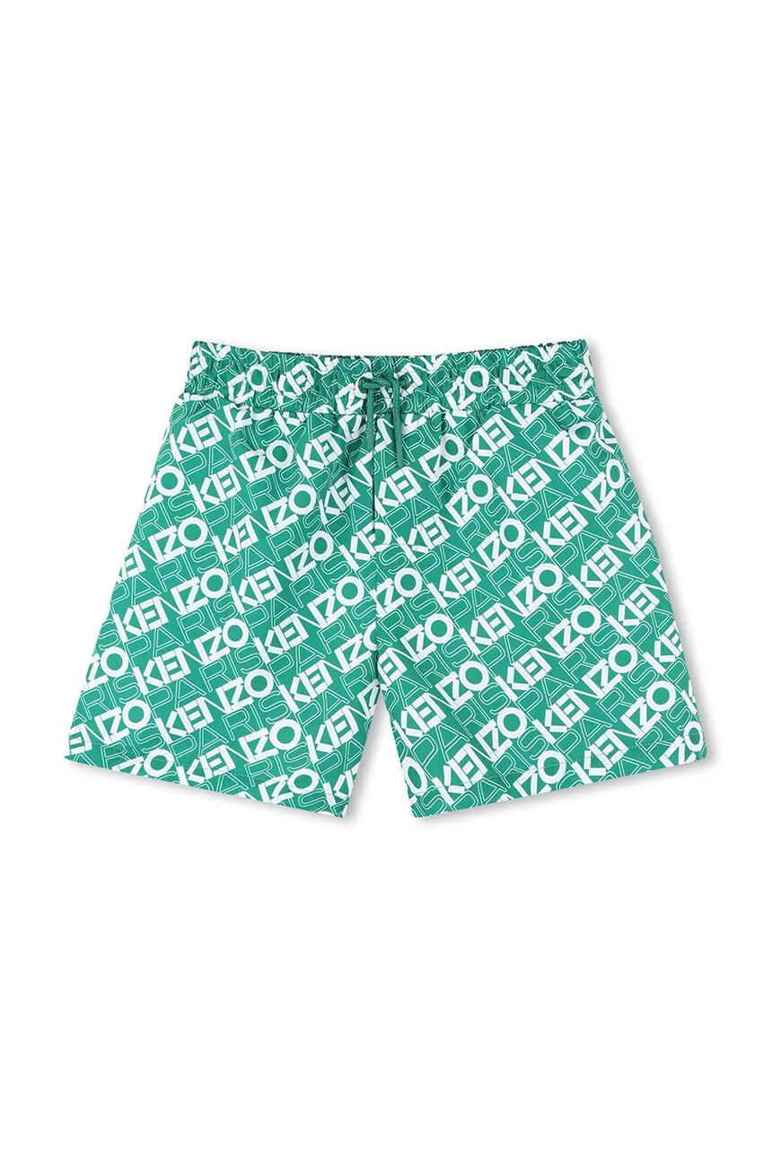 

Детские шорты для плавания Kenzo Kids, зеленый