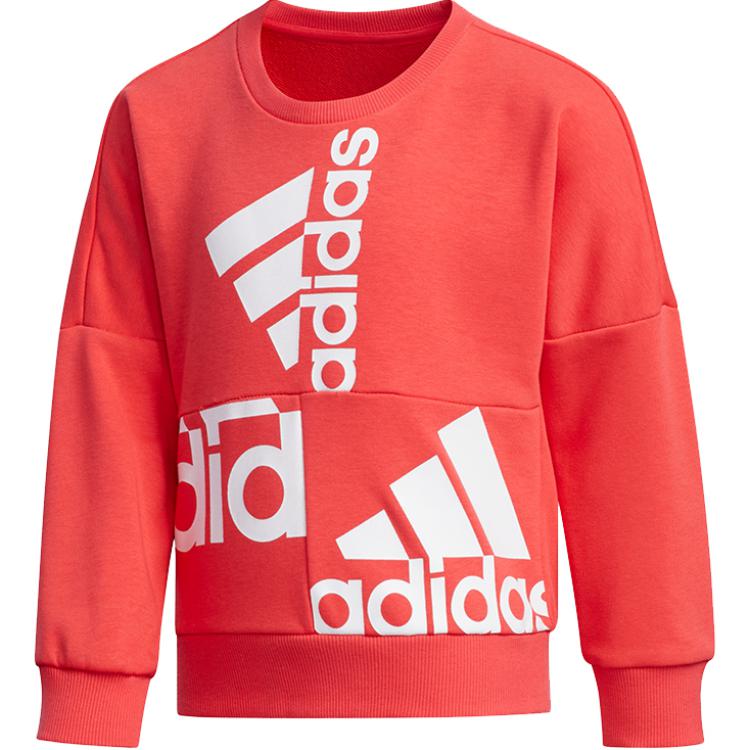 

Adidas Толстовка красная подростковая