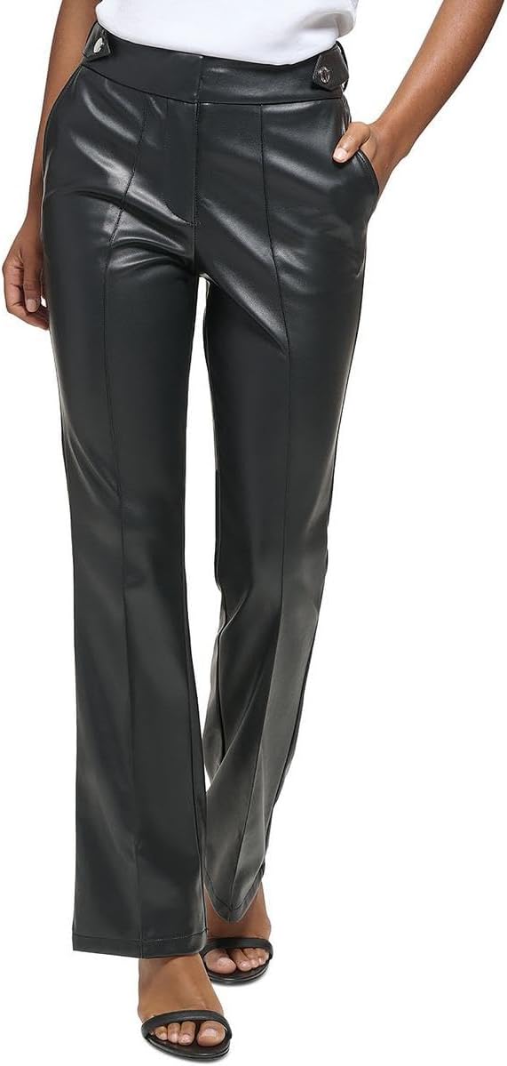 

Женские утягивающие брюки Calvin Klein Essential Tab Detail Edgy, Black