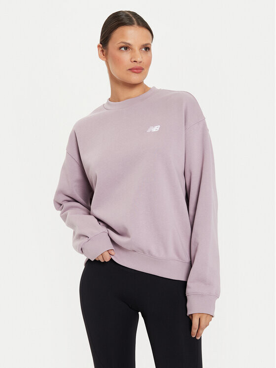 

Толстовка regular fit New Balance, фиолетовый