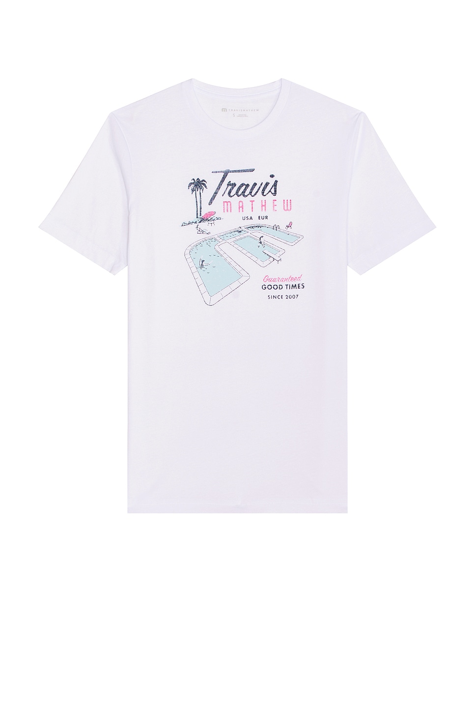 

Футболка "На отдыхе" Travismathew, white