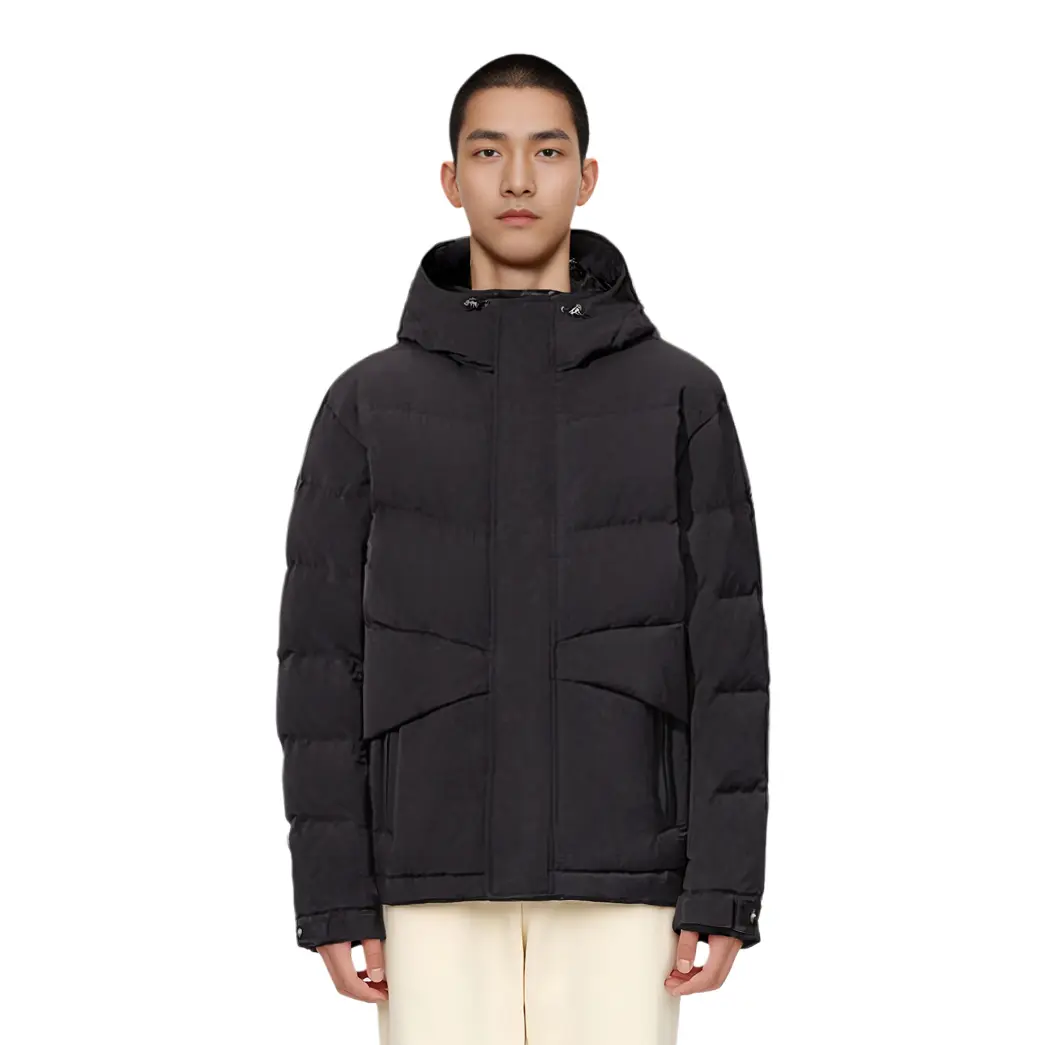 UNIQLO Куртка пуховая Jil Sander Collaboration мужская черная, Black — фото 4