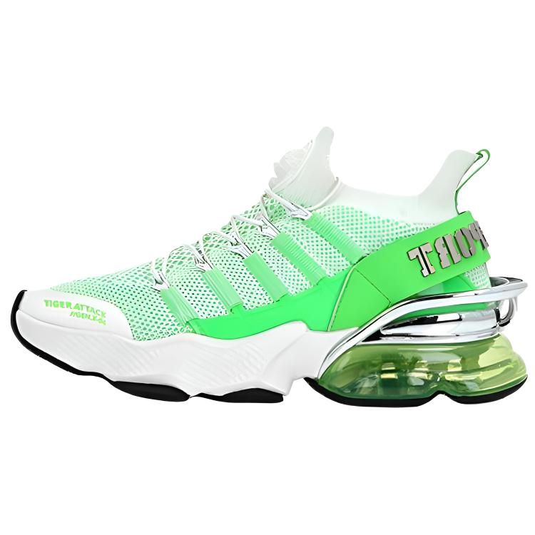 

PLEIN SPORT Кроссовки Tiger Attack Low top Casual Unisex бело-зеленые