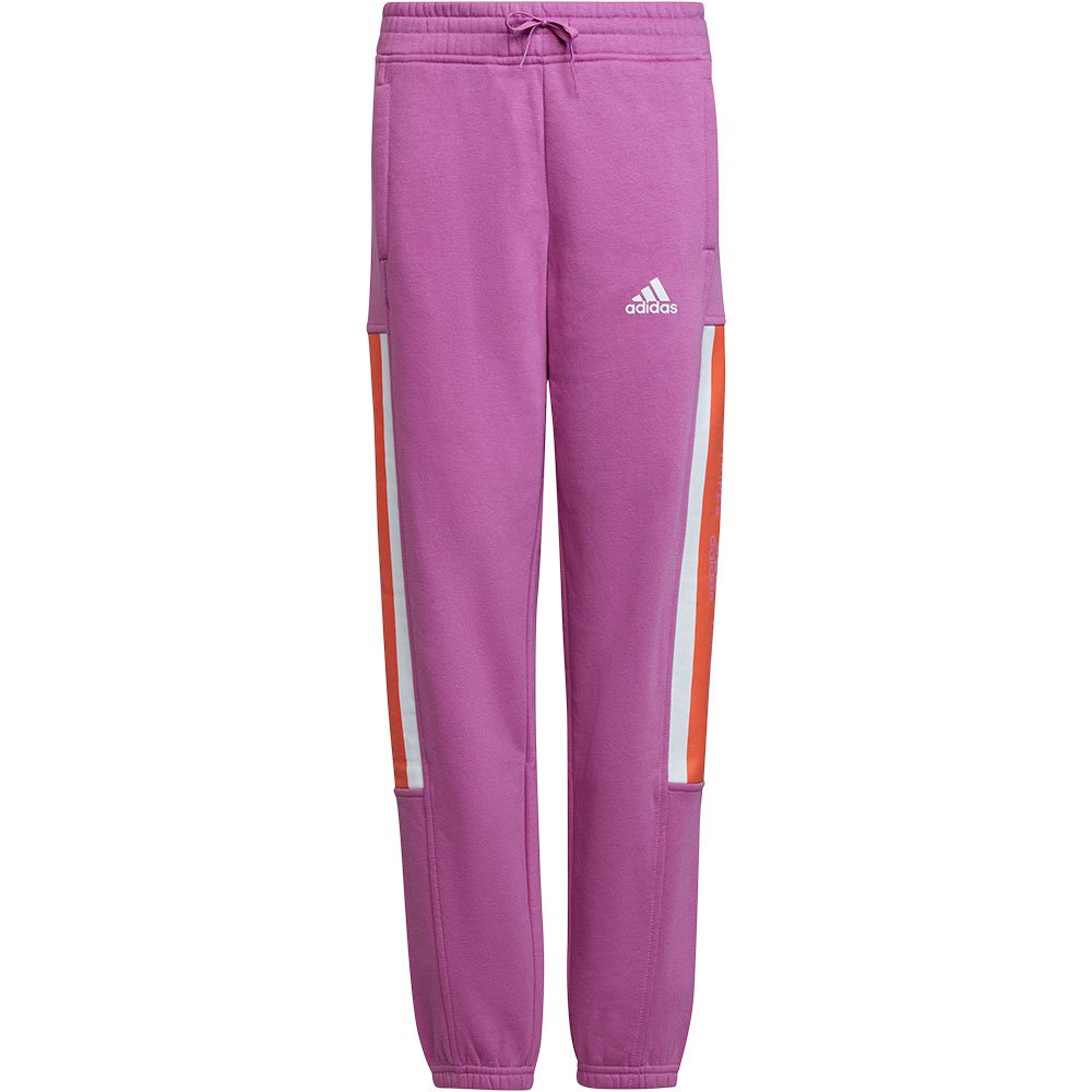 

Брюки adidas Essentials Bl Warm, фиолетовый