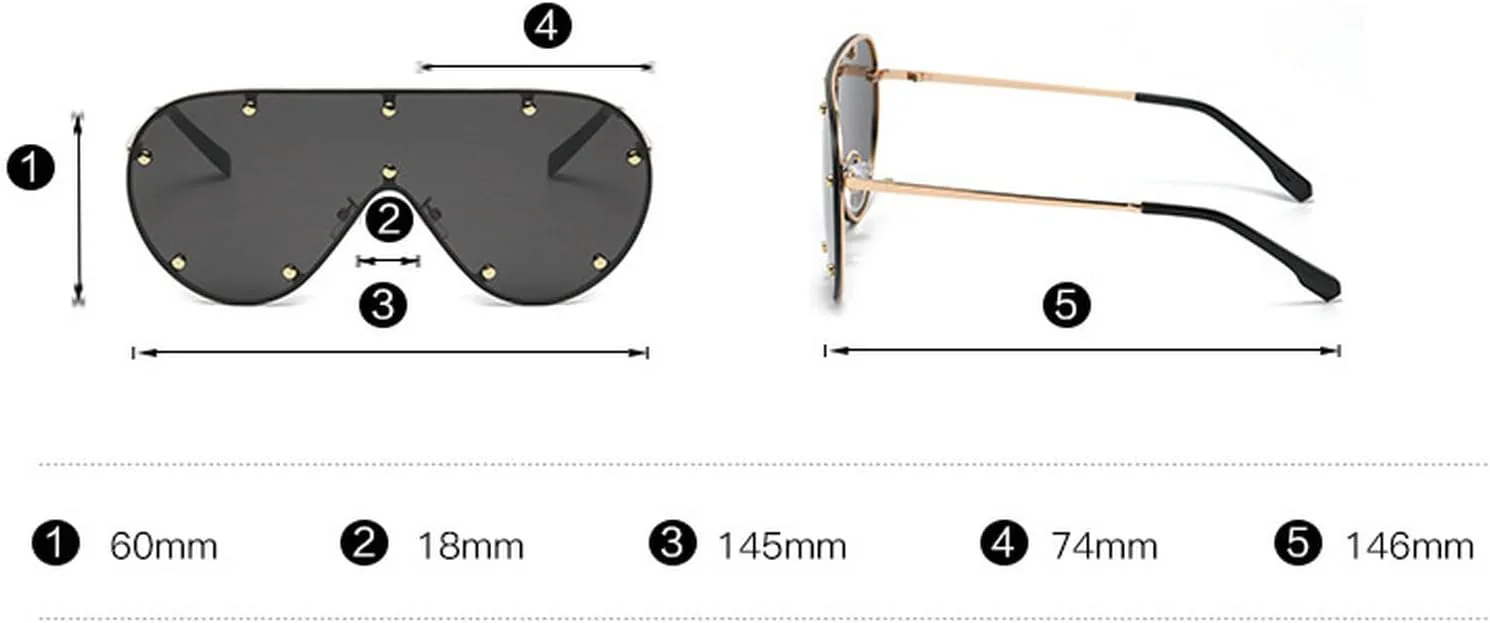 

Уникальные цельные солнцезащитные очки-пилот большого размера для женщин, модные очки для вождения, винтажные большие солнцезащитные очки для мужчин mincl, Brown