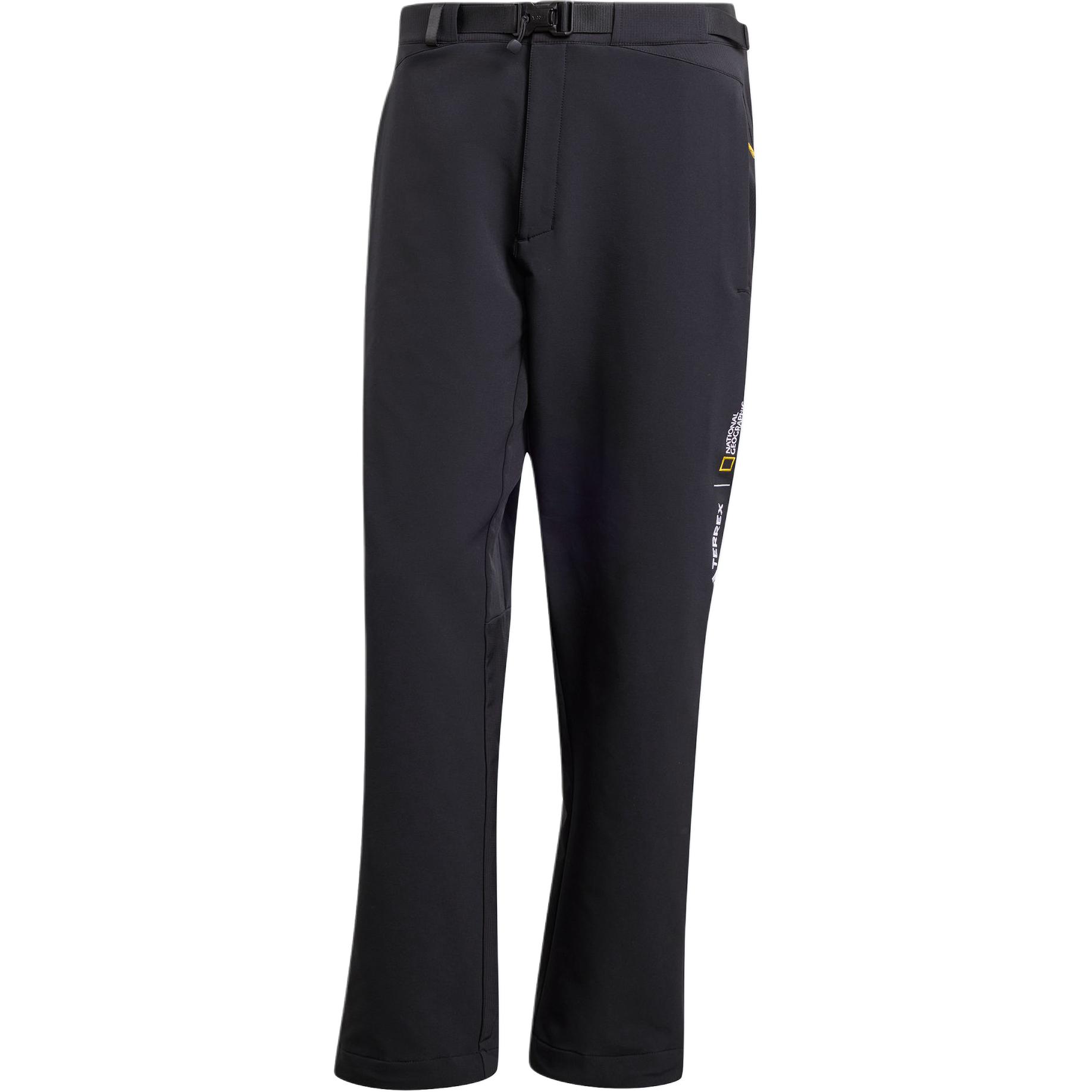 

Adidas National Geographic FW24 NATIONAL GEOGRAPHIC SOFTSHELL повседневные брюки мужские черные