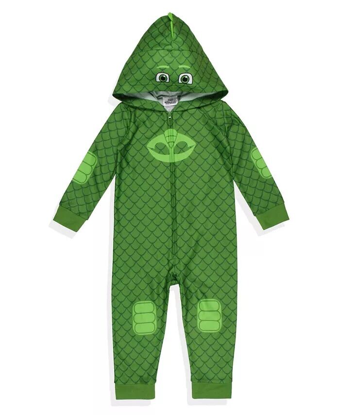 

Костюм персонажа для малышей, пижама для сна PJ Masks, зеленый