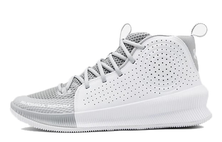 

Баскетбольные кроссовки Jet мужские, среднего размера, серые/белые Under Armour