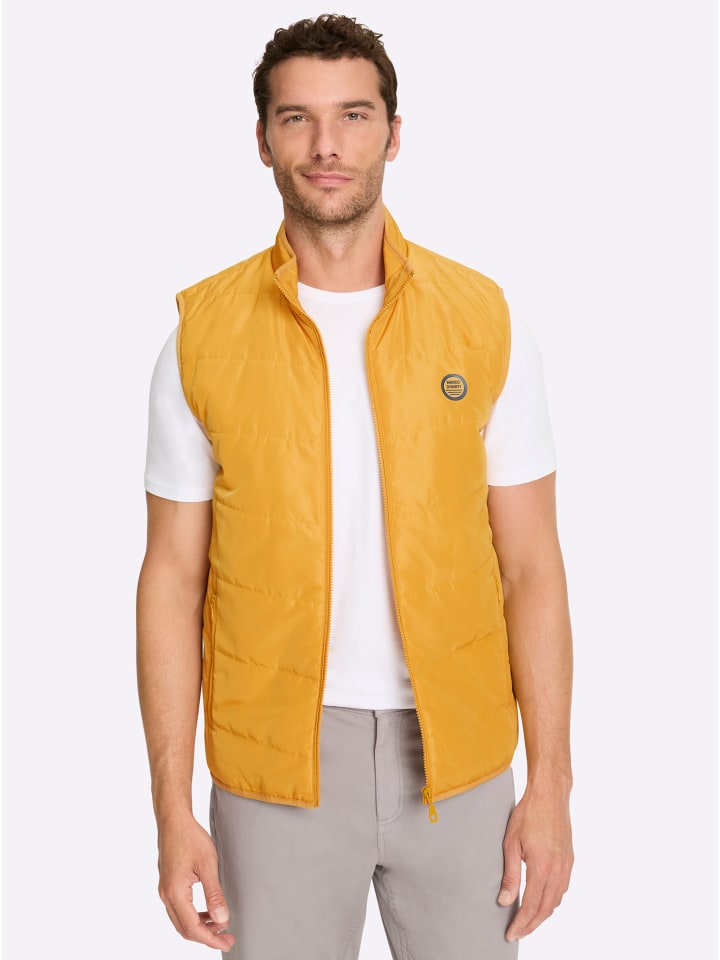 

WITT WEIDEN Стеганый жилет охристого цвета