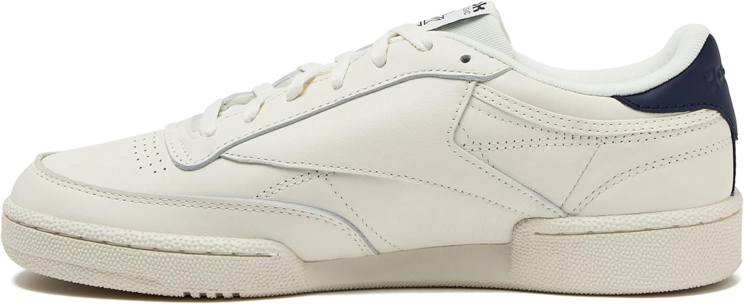 Мужские кроссовки Reebok Club C 85, повседневная спортивная обувь белого цвета для мужчин — фото 3