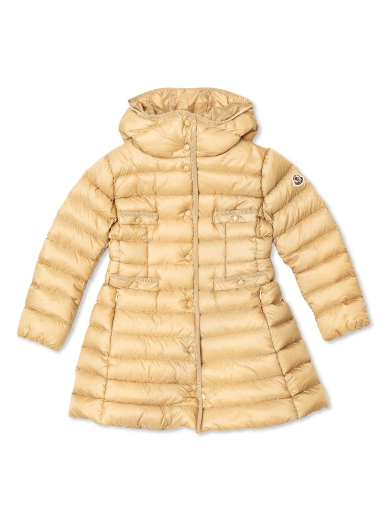 

Moncler Enfant пальто хирма, нейтральный цвет