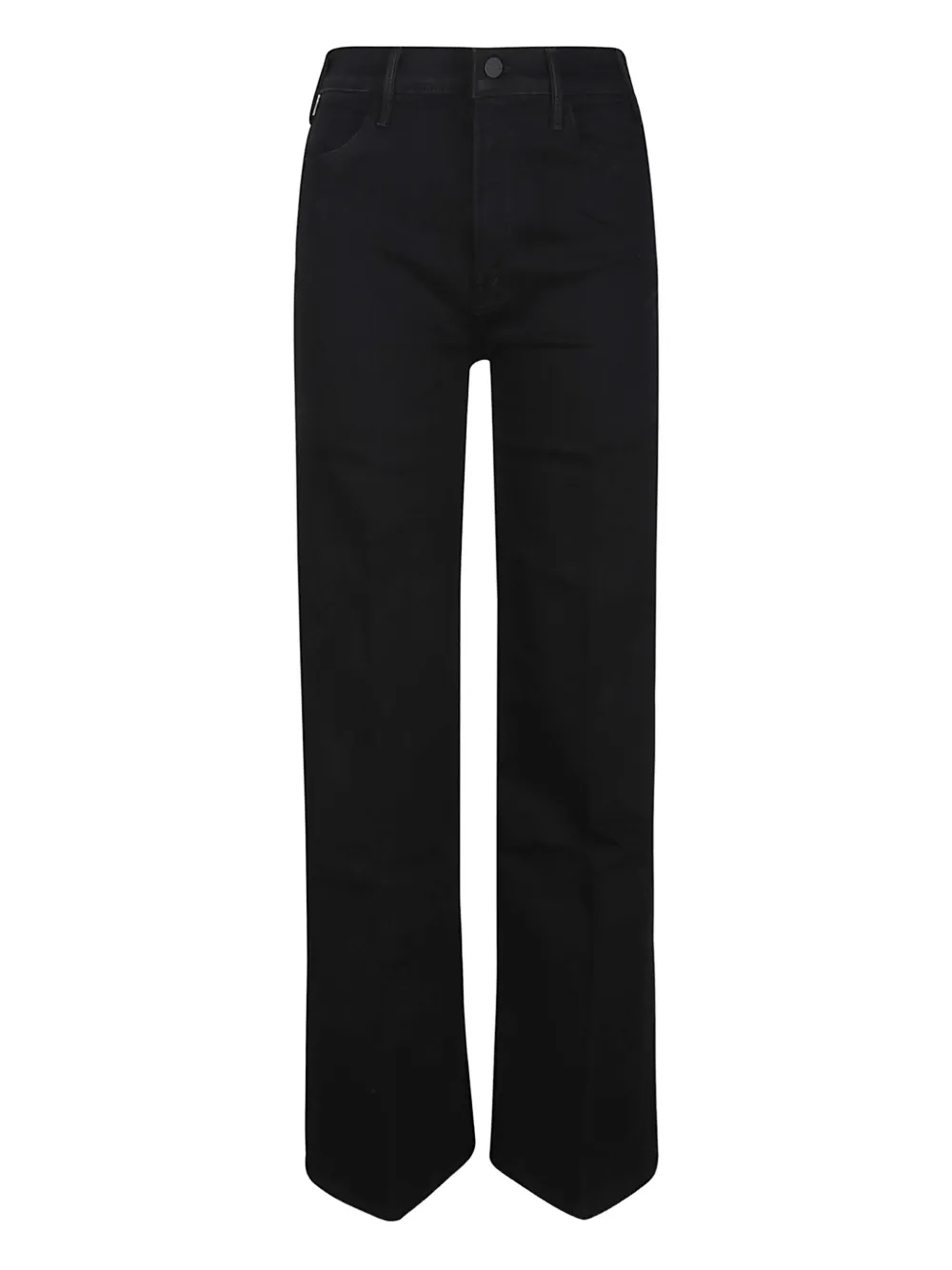 

Джинсы прямого кроя Mother, черный