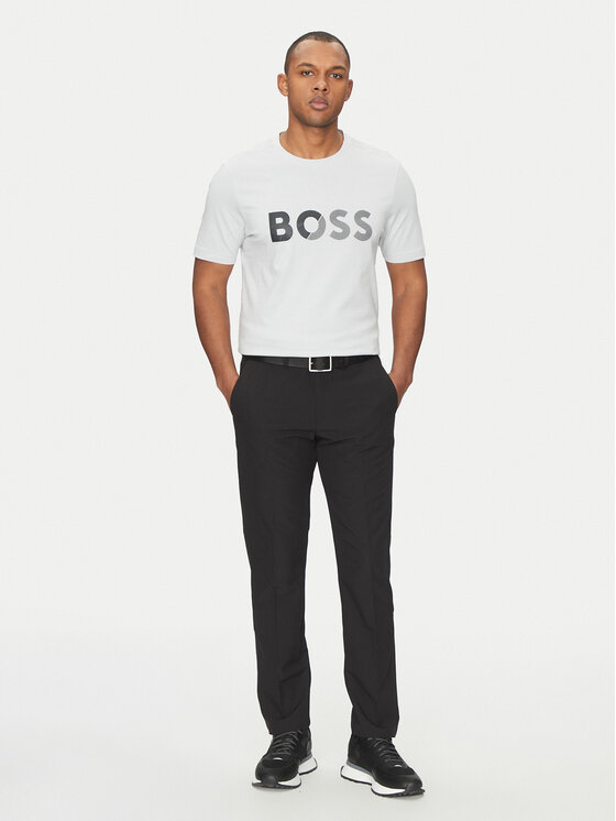 Брюки slim fit T_Commuter 50534303 Boss, черный — фото 2