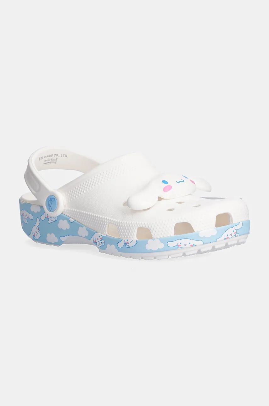 

Классические шлепанцы Crocs Cinnamoroll Clog, белый
