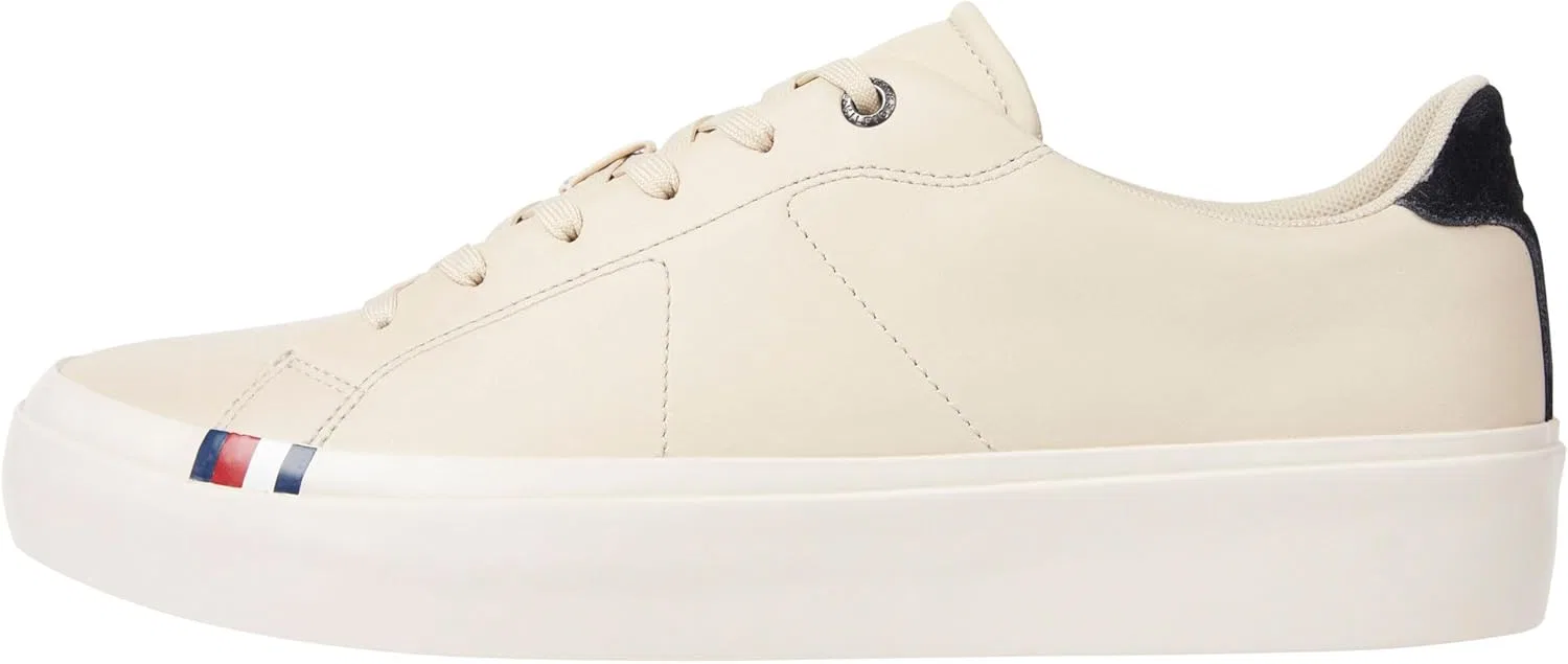 Мужские низкие вулканизированные кроссовки Tommy Hilfiger, White Clay