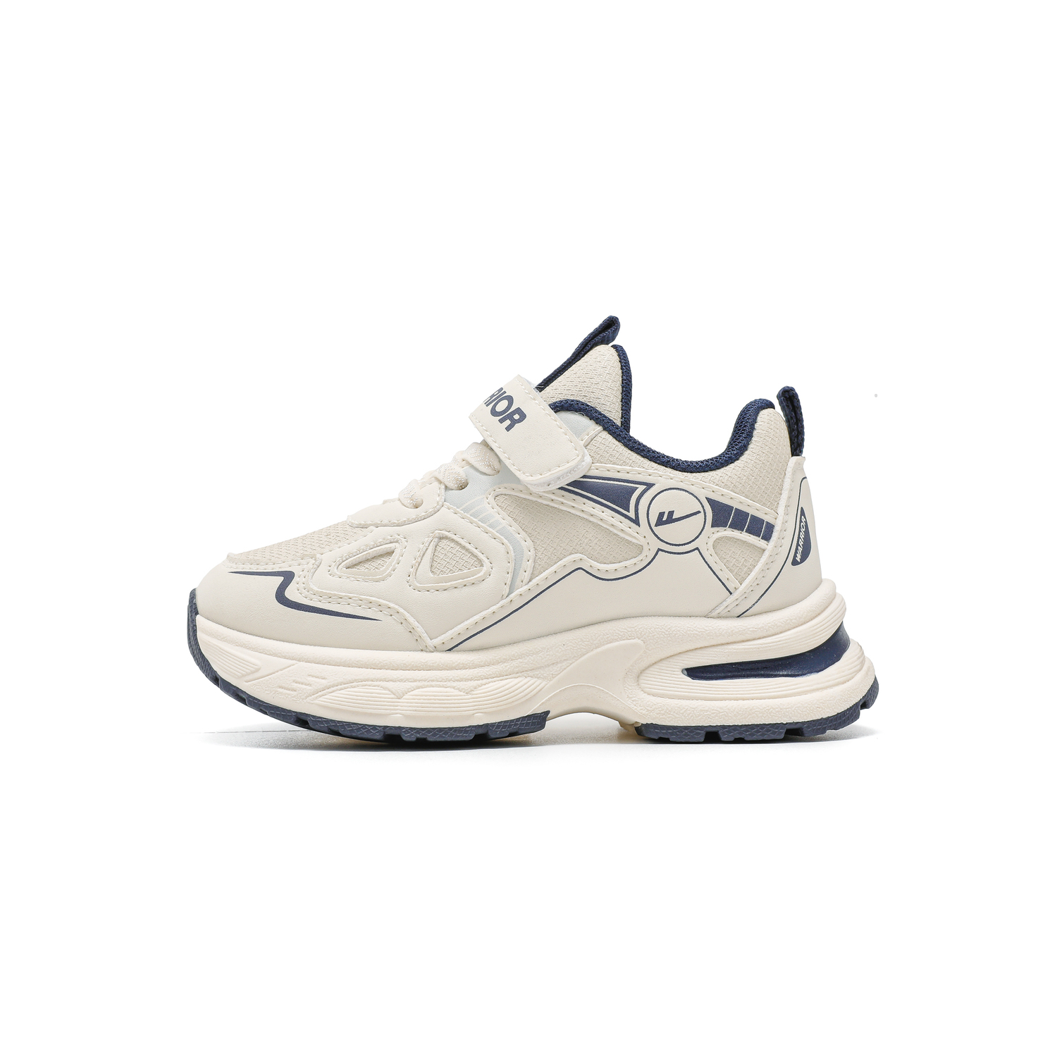 WARRIOR Детские кроссовки Mid top Lifestyle из синтетической кожи с противоскользящей подошвой, амортизацией и устойчивостью к истиранию — фото 3