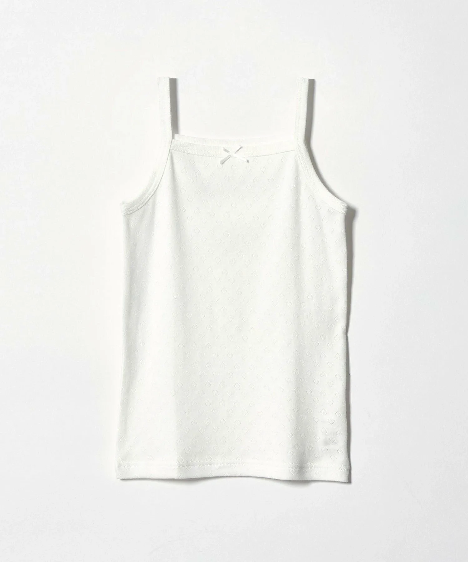 <Комбинированная мини-майка> Детская майка 110-130 см UNITED ARROWS green label relaxing, OFF WHITE — фото 2