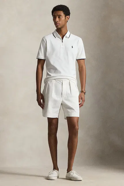 Поло из эластичного хлопка Polo Ralph Lauren, белый — фото 3