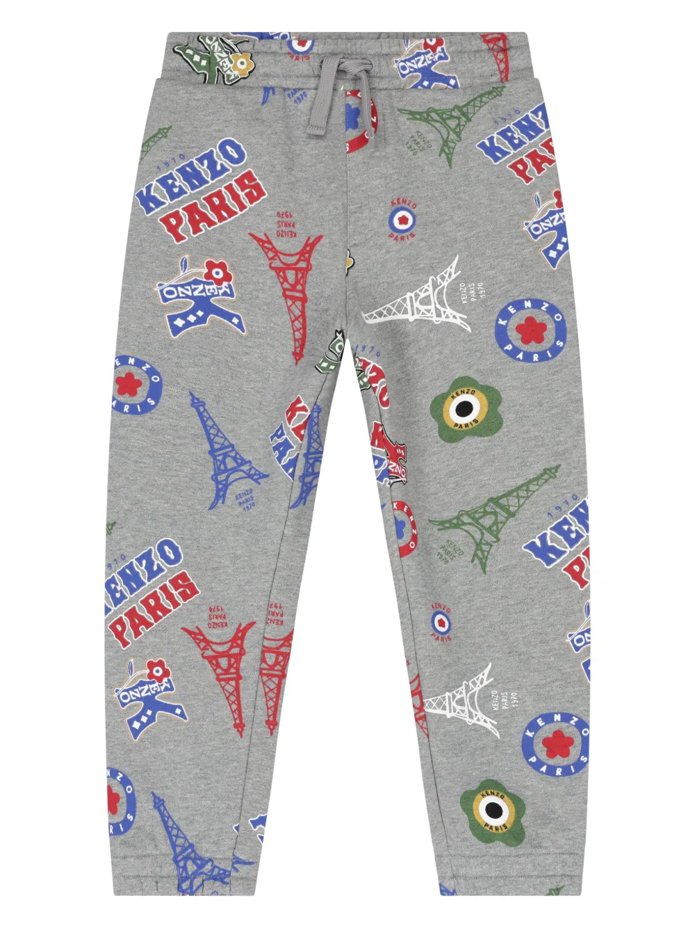 

Джоггеры с логотипом Kenzo Kids, серый