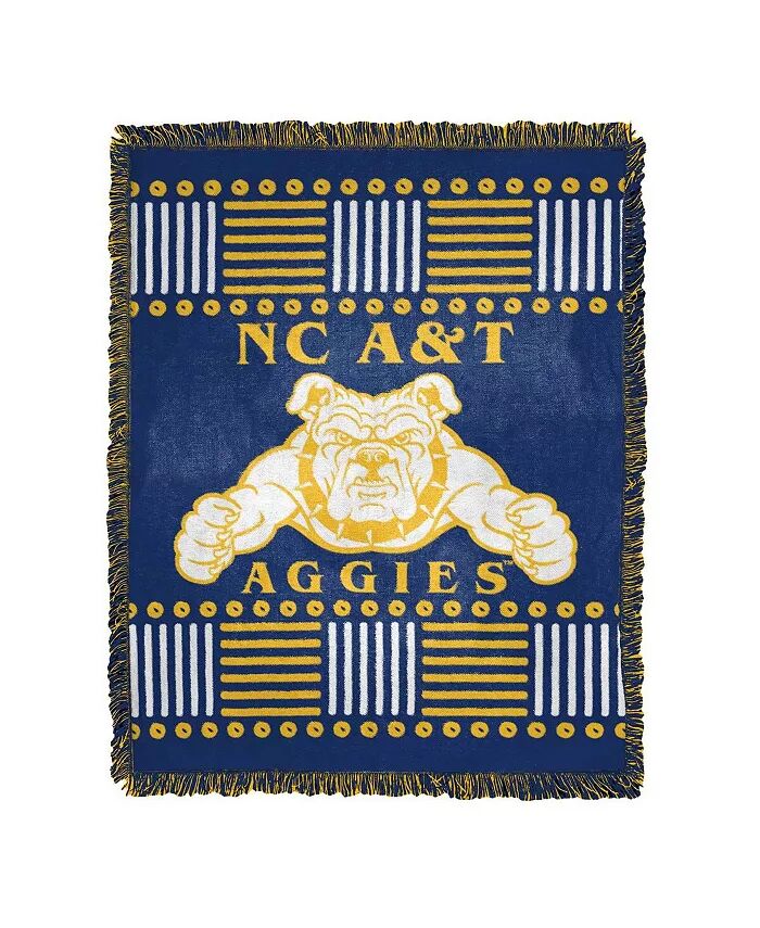 

Жаккардовое покрывало The North Carolina A&T Aggies Homage Northwest Company, синий