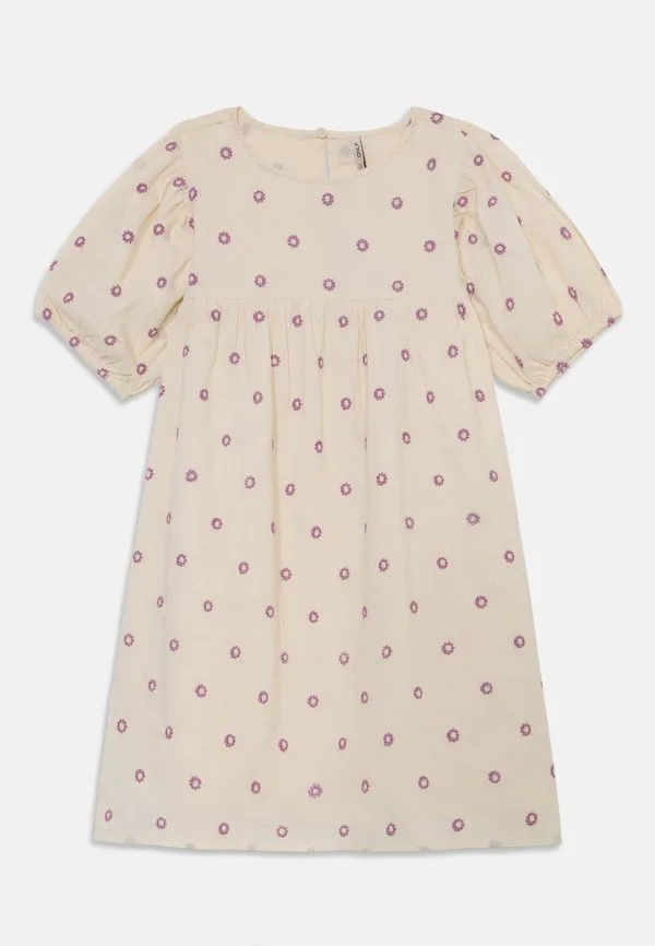 Платье kmgfiluca, повседневное платье Only Mini, Tofu/Argyle Purple
