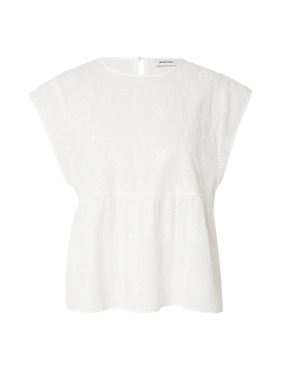 

Блузка с коротким рукавом modström Blouse Hollyn, белый