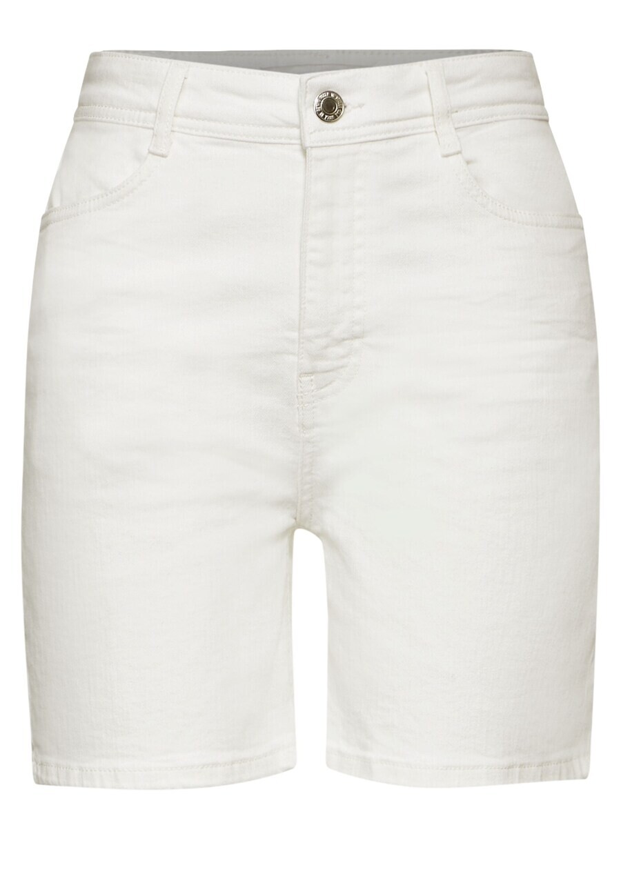 

Джинсовые шорты STREET ONE Skinny Jeans, белый