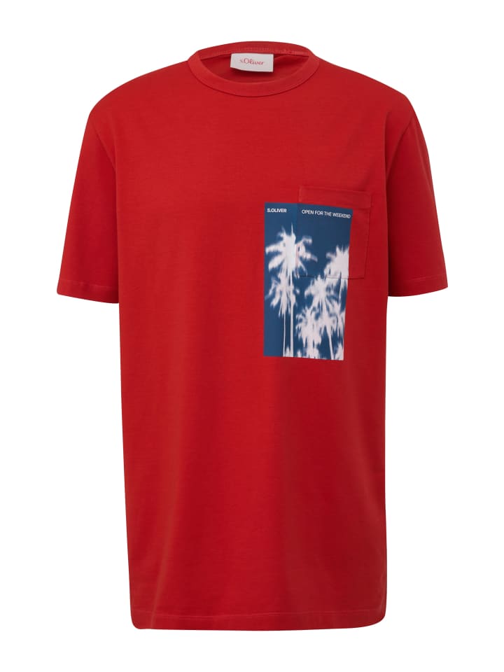 

Футболка в цвете 30D1_cranberry s.Oliver, Хаки, Футболка в цвете 30D1_cranberry s.Oliver