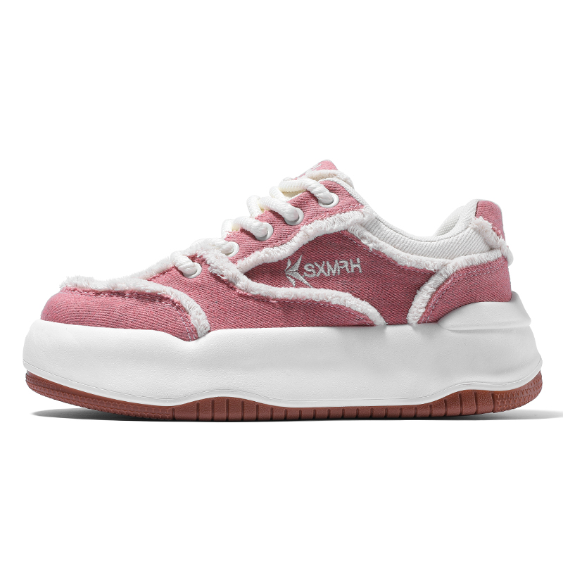 

Низкие скейтбордистские кроссовки унисекс Double Star 88, розовый белый