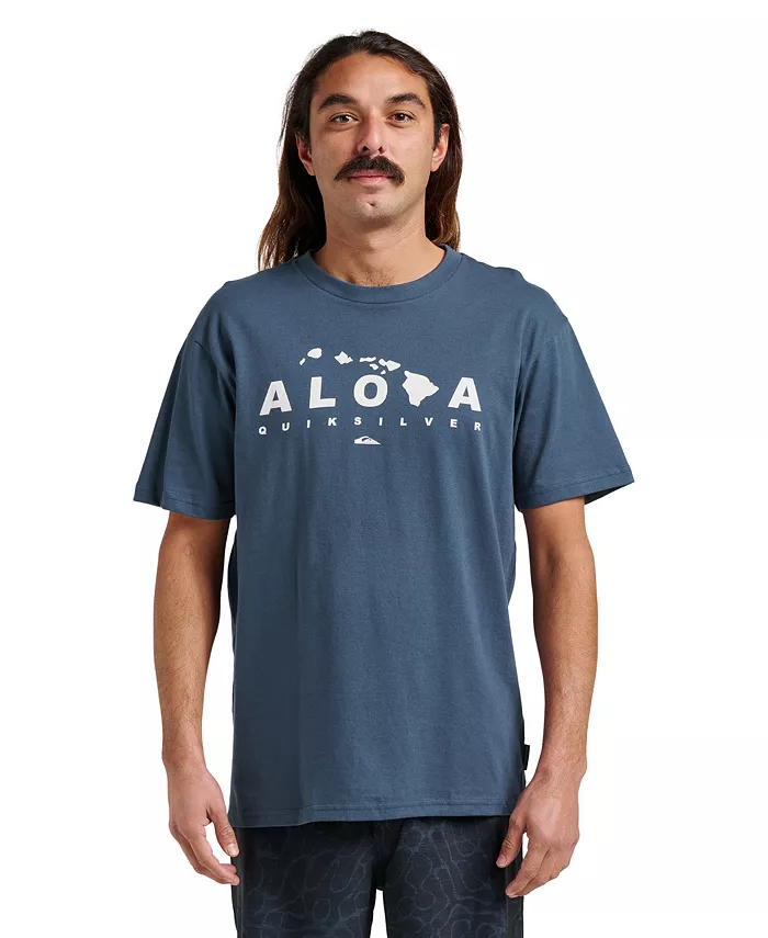 

Мужская футболка Hi Island Lock Quiksilver, синий