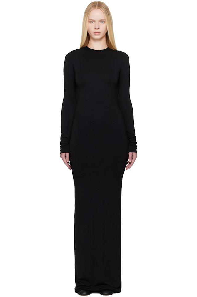 

Стелла макси-платье Éterne, черный