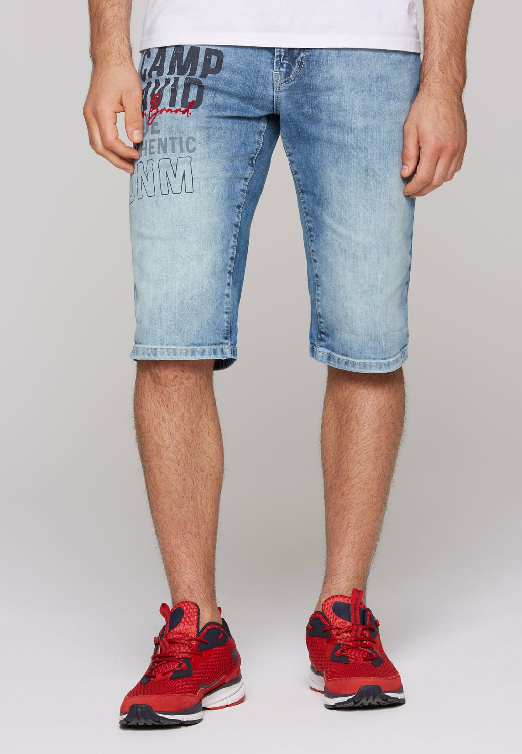 

Джинсовые шорты SLIM FIT Camp David, синий