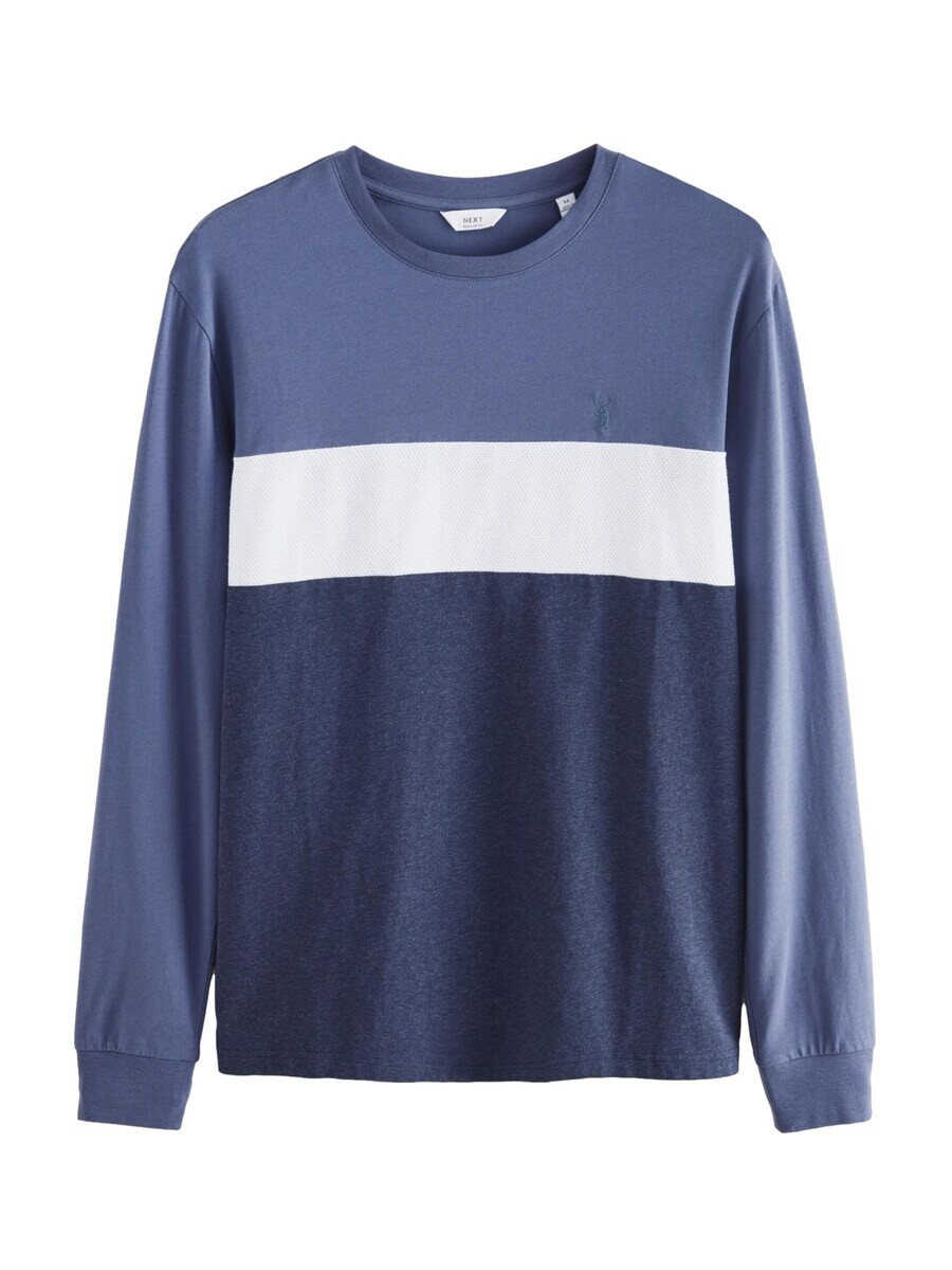 

Лонгслив Next Shirt, синий/темно-синий