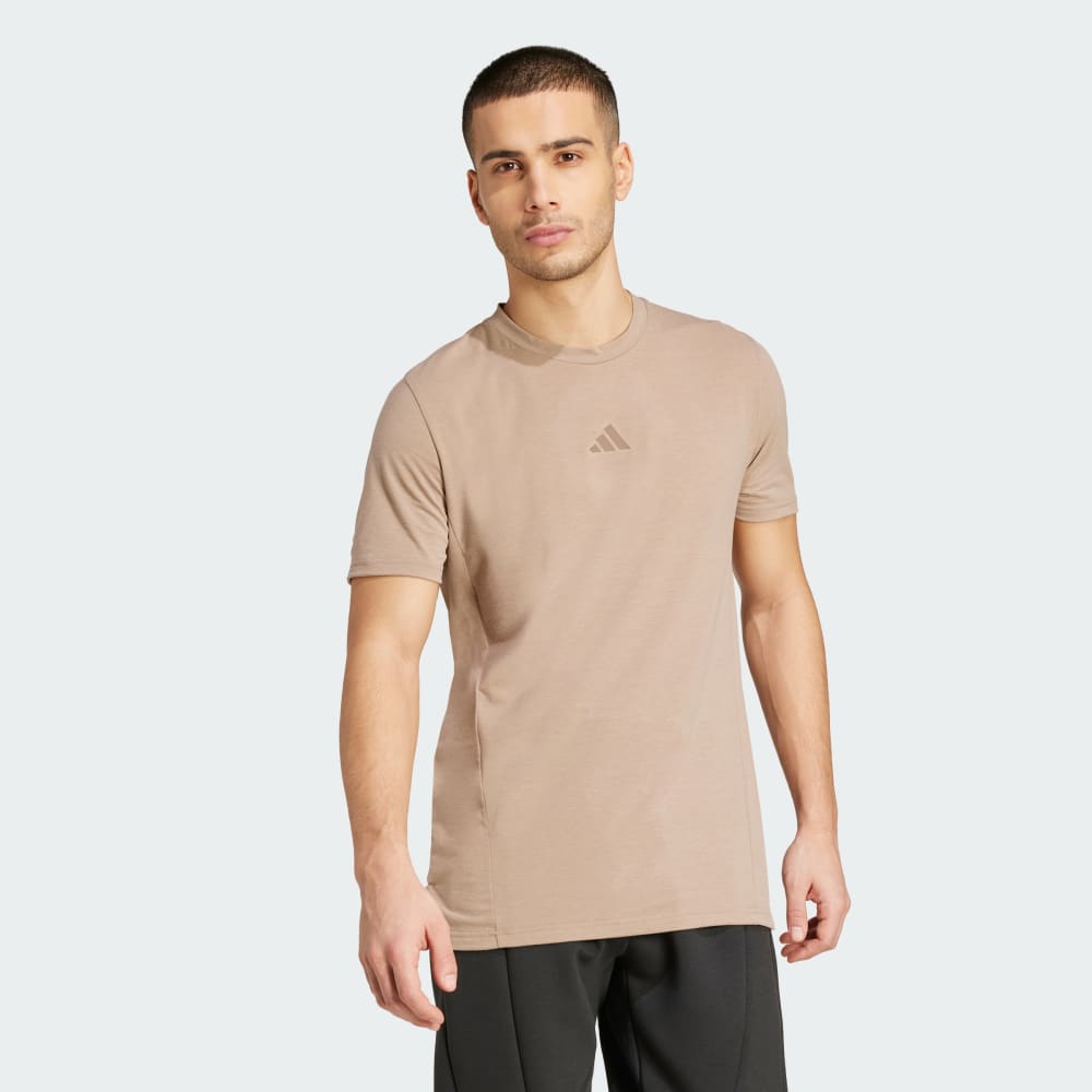 

Спортивная футболка Adidas Designed for Training Workout Tee, цвет Chalky Brown