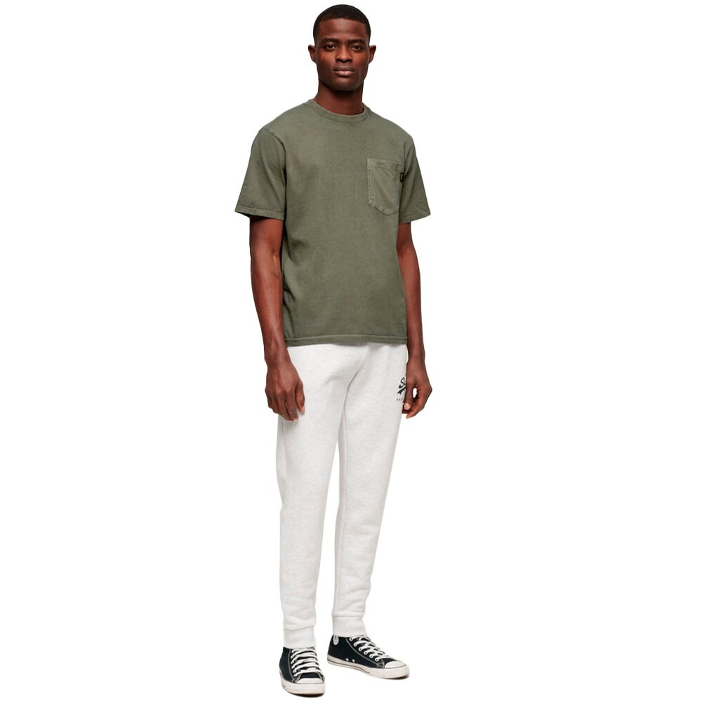 

Футболка Superdry Contrast Stitch Pocket, зеленый