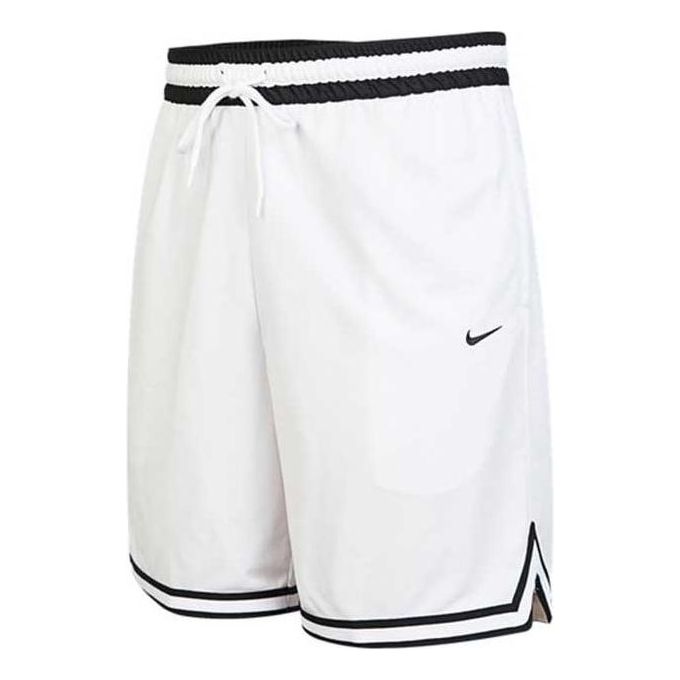 

Шорты Nike Dri-Fit DNA Logo Printing Stripe Drawstring Lacing Sports Shorts White DH7161-100, белый